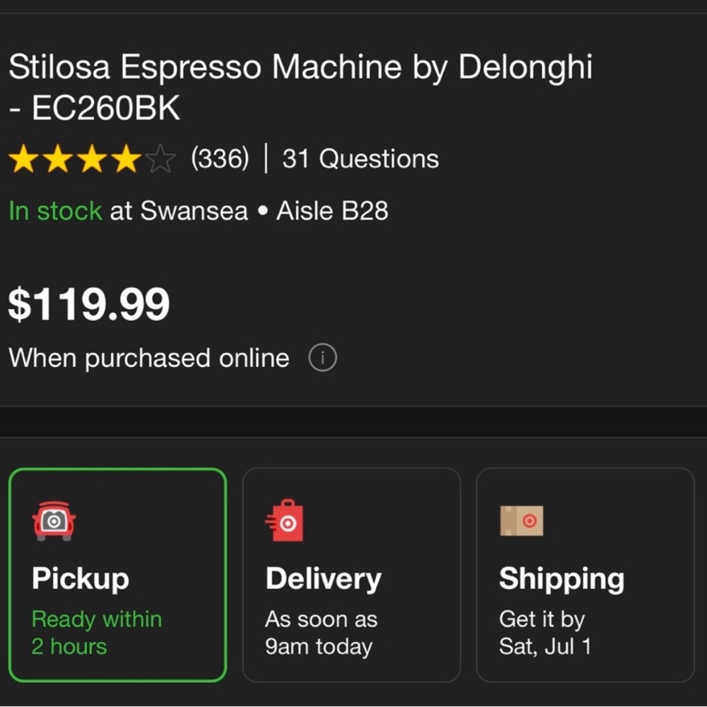 Delonghi Espresso Machine - Picture 7 of 7